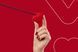 Минивибратор сердечко FairyGasm PleasureStone red SX0645 фото 6