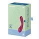 Вакуумный стимулятор с вибрацией Satisfyer Curvy Trinity 1 Red SO8407 фото 5