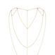 Ланцюжок для спини Bijoux Indiscrets Magnifique Back and Cleavage Chain - Gold, прикраса для тіла