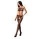 Відкритий бодістокінг Passion BS080 black One size