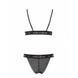 Комплект білизни Passion Exclusive GLAMISS SET L/XL, black