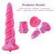 Фаллоимитатор 10.12 для секс-машин Hismith Silicone Dildo rose Monster Series SO6215 фото 2
