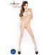Бодистокинг Passion BS022 white, комбинезон S/M/L