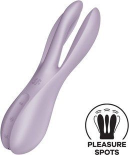 Кліторальний вібратор Satisfyer Threesome 2 Violet SX1213 фото