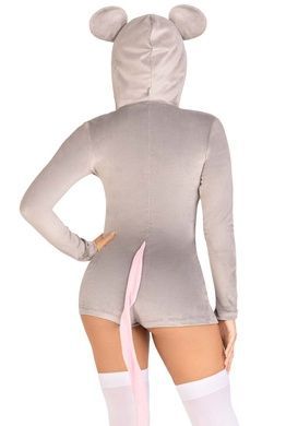 Комбінезон-костюм миші Leg Avenue Comfy Mouse L, з капюшоном