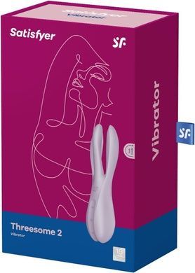 Кліторальний вібратор Satisfyer Threesome 2 Violet SX1213 фото