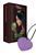 Минивибратор сердечко FairyGasm PleasureStone violet SX0646 фото