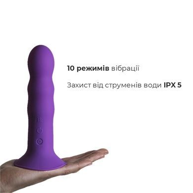 Дилдо с вибрацией Adrien Lastic Hitsens 3 Purple SO5053 фото