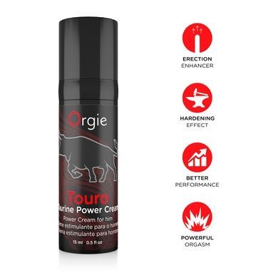 Крем для ерекції Orgie Touro Power Cream 15 мл SX1560 фото