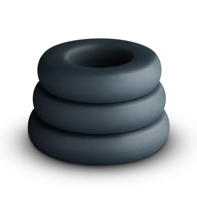 Эрекционные кольца Boners 3-Piece Hefty Cock Ring Set SO8872 фото