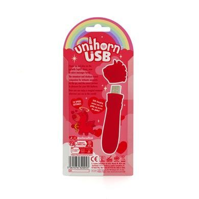 Вібратор-єдиноріжка Unihorn USB Bullet - Cupid's Beau, віброкуля, USB-зарядка SX2861 фото