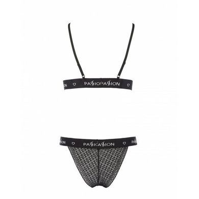 Комплект белья Passion Exclusive GLAMISS SET S/M, black