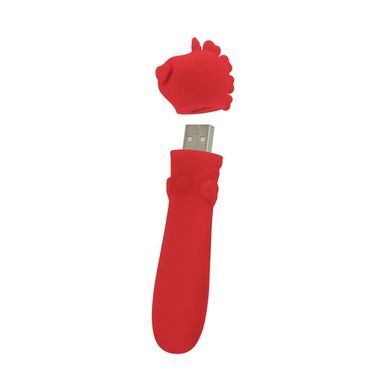 Вібратор-єдиноріжка Unihorn USB Bullet - Cupid's Beau, віброкуля, USB-зарядка SX2861 фото