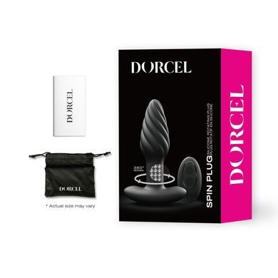 Анальна пробка з вібрацією Dorcel Spin Plug SO9019 фото