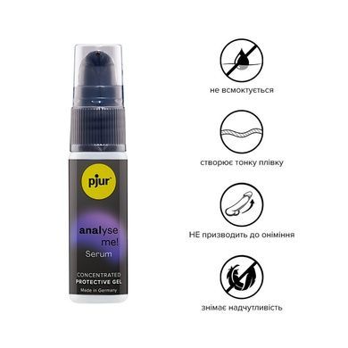 Розслаблювальний анальний гель pjur analyse me! Serum 20мл PJ12100 фото