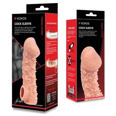 Насадка на член Kokos Cock Sleeve CS 009 M SX1467 фото