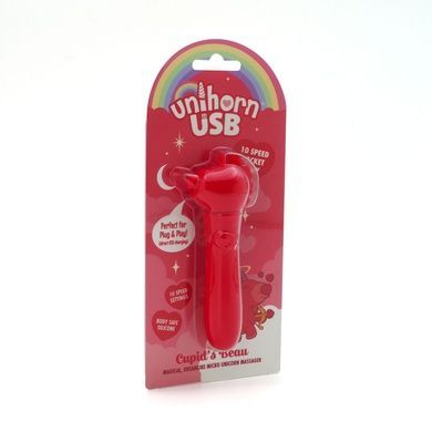Вібратор-єдиноріжка Unihorn USB Bullet - Cupid's Beau, віброкуля, USB-зарядка SX2861 фото