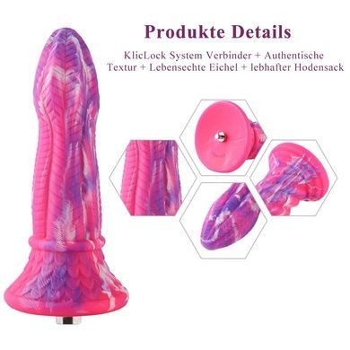 Фаллоимитатор для секс-машин Hismith 10.3 Silicone Monster Dildo Series SO6216 фото