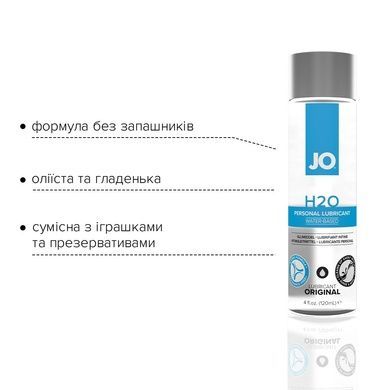 Смазка на водной основе JO H2O ORIGINAL 120 мл SO1448 фото