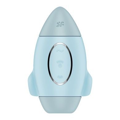 Вакуумный стимулятор Satisfyer Mission Control Blue SO8969 фото