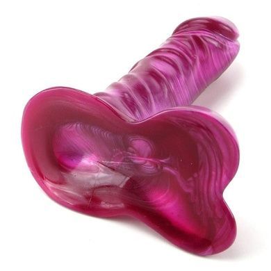 Фаллоимитатор Doc Johnson Radiant Gems 7 Inch Ballsy Fuchsia SO1983 фото