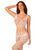 Сетчатый бодистокинг с имитацией топа и шорт Obsessive Bodystocking G330 XL/XXL, white, с доступом
