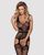 Бодистокинг Obsessive Bodystocking F217 S/M/L, элегантный силуэтный рисунок, имитация чулок