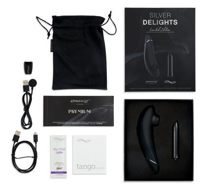 Набор Silver Delights Collection: Womanizer Premium и We-Vibe Tango SO8759 фото