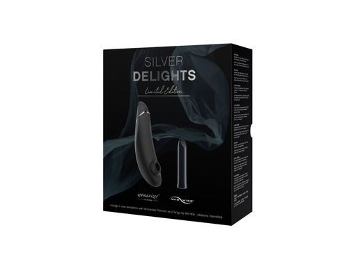 Набор Silver Delights Collection: Womanizer Premium и We-Vibe Tango SO8759 фото