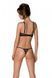 Эротический комплект Passion MARINA SET WITH OPEN BRA, L/XL, black, открытые чашки