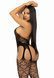 Бодистокинг с открытым доступом Leg Avenue Net suspender bodystocking One size Black, кружево