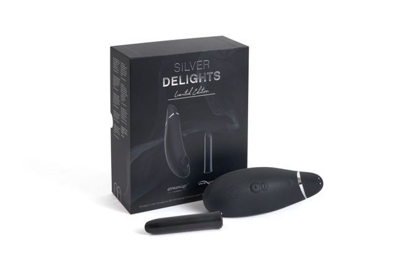 Набор Silver Delights Collection: Womanizer Premium и We-Vibe Tango SO8759 фото