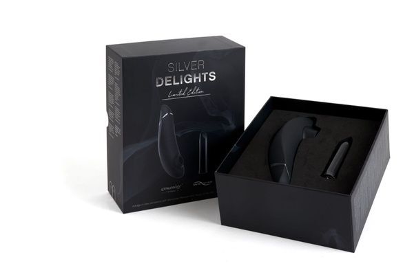 Набор Silver Delights Collection: Womanizer Premium и We-Vibe Tango SO8759 фото