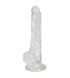 Прозрачный фаллоимитатор Alive Jelly Dildo Lusty с присоской SO5553 фото 1