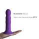 Дилдо с вибрацией Adrien Lastic Hitsens 3 Purple SO5053 фото 4