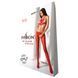 Відкритий бодістокінг Passion BS080 red One size