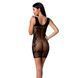Откровенное платье-сетка Passion BS073 black One size