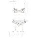 Сексуальный комплект с поясом для чулок Passion LOVELIA SET L/XL, white