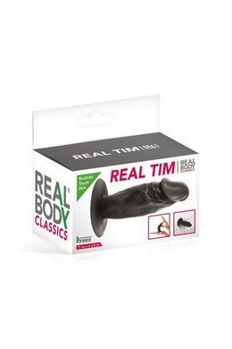 Фалоімітатор Real Body Real Tim Black діаметр 3,4 см SO3722 фото