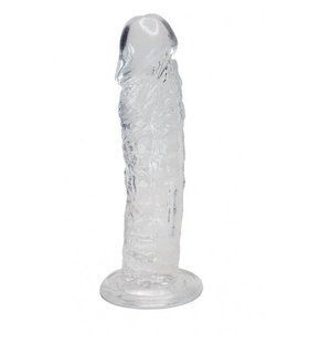 Прозорий фалоімітатор Alive Jelly Dildo Empire з присоскою SO5554 фото