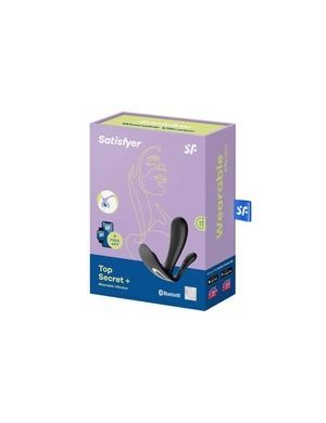 Смарт-вибратор в трусики Satisfyer Top Secret+ Black SO6134 фото