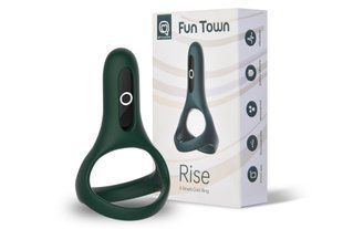 Ерекційне кільце Fun Town Rise Turquoise SO5748 фото
