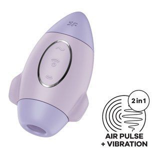 Вакуумний стимулятор Satisfyer Mission Control Violet SO8970 фото
