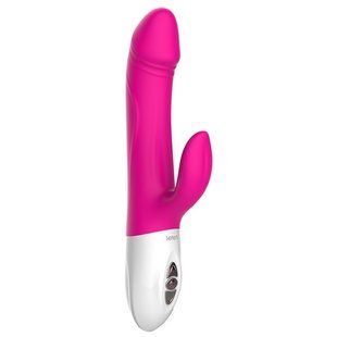 Пульсатор-кролик Leten Vibrator Realistic с подогревом SO3931 фото