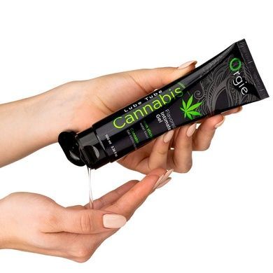 Їстівний лубрикант Orgie Lube Tube Конопля 100мл SX1511 фото