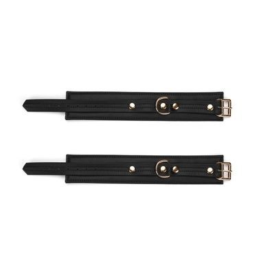 Поножи Liebe Seele Black Organosilicon Anklecuffs SO9486 фото