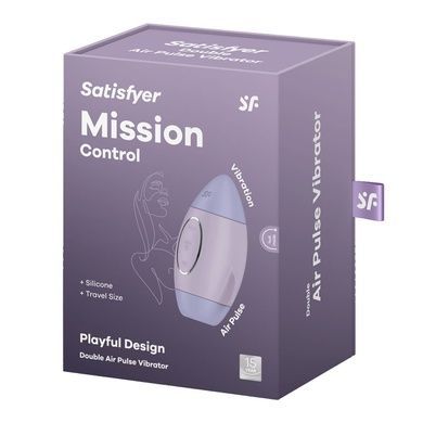 Вакуумный стимулятор Satisfyer Mission Control Violet SO8970 фото