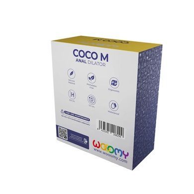 Анальный расширитель Wooomy Coco M SX0810 фото