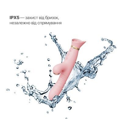 Пульсатор-вибратор Zalo ROSE Thruster Strawberry Pink SO6682 фото