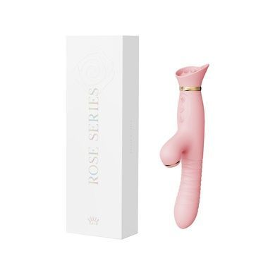 Пульсатор-вибратор Zalo ROSE Thruster Strawberry Pink SO6682 фото